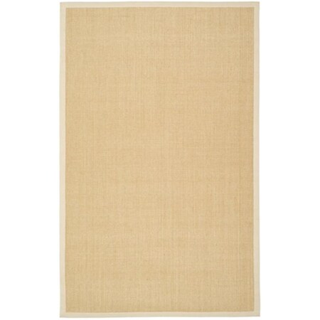 Safavieh Natural Fiber Power Loomed Small Rectangle Rug- Maize - Wheat- 3 x 5 ft. NF441K-3
